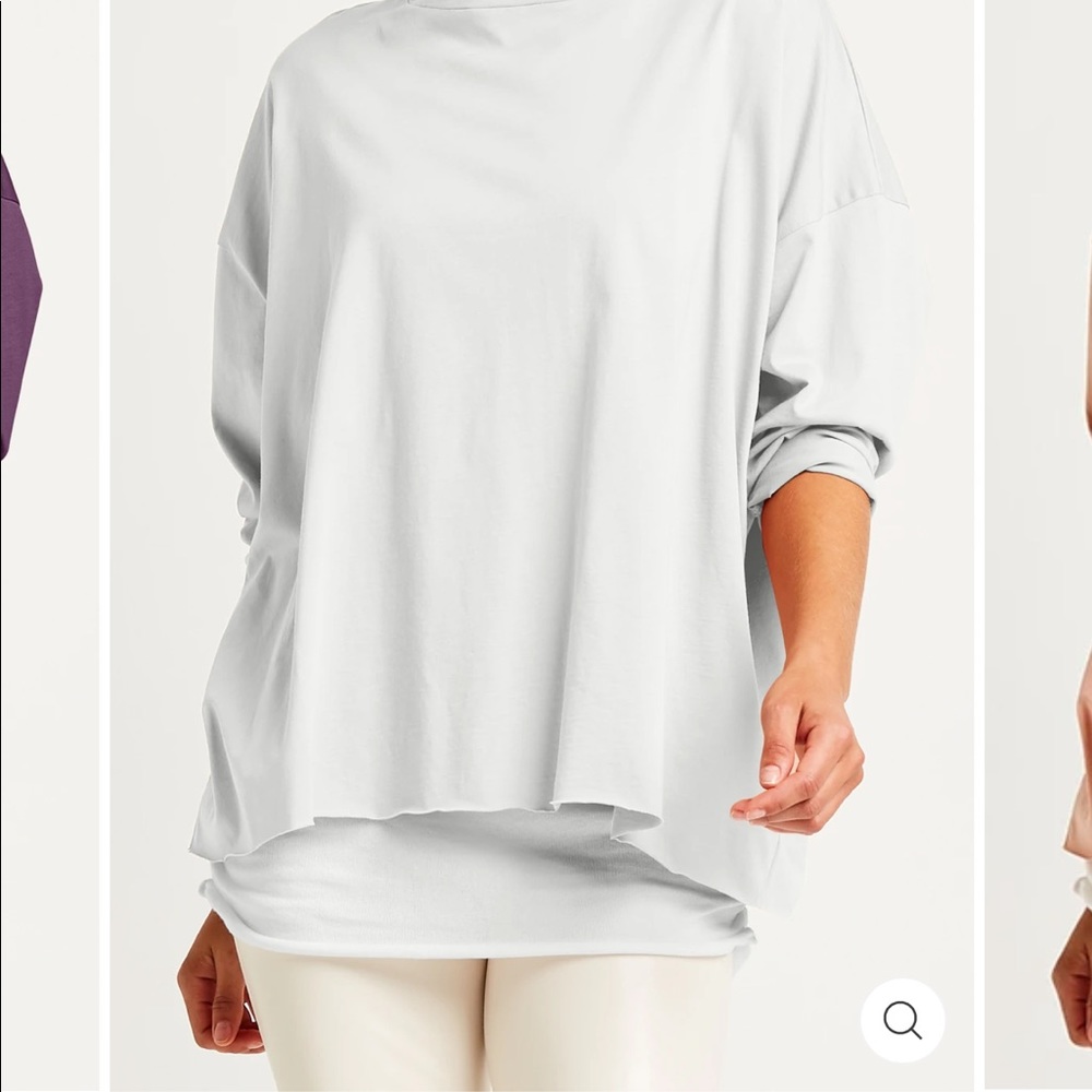 COPY - Planet Lauren G. Box Style Top White NWT One Size